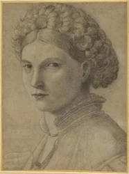 Portret młodej kobiety