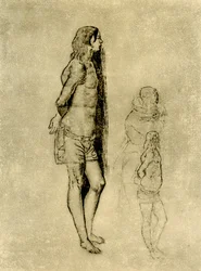 Studium św. Sebastiana do obrazu w Bergamo