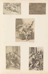 Śpiący Kupidyn, Powrót syna marnotrawnego, ca. 1536-40.
