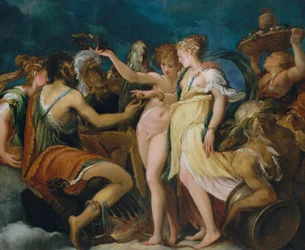 Małżeństwo Kupidyna i Psyche, lata 1540.