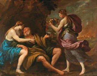Lot i jego córki, 1650.