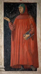Portret Francesco Petrarca (świeży, ok. 1451)