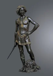 Dawid Zwycięski nad Goliatem, ok. 1470.