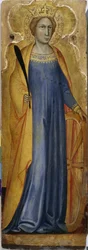 Św. Katarzyna, ok. 1400 (tempera na drewnie topoli)