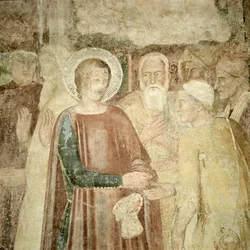 Fragment św. Ranieri w Ziemi Świętej, połowa XIV wieku