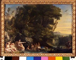 Diane i Acteon. Obraz Andrei Appiani (1754-1817) Mediolan