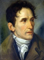 Portret Canovy (1757 - 1822) autorstwa Appiani. Muzeum Zamkowe w Mediolanie
