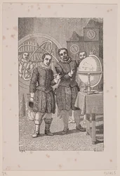 Christian IV odwiedza Tycho Brahe