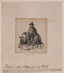 Najemca (?) (po litografii)