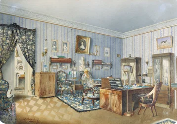 Wnętrze, 1860.