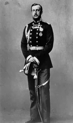 Wielki książę Mikołaj Nikołajewicz Starszy Rosji, ok. 1860.