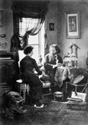 Kompozycja, lata 80. XIX wieku.