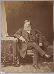 Pavel Melnikov, pseudonim Andrey Pechersky - Pavel Ivanovich Melnikov (Andrey Pechersky) (1818-1883), autorstwa Karelina, Andrieja Osipowicza (1837-1906). Zdjęcie albuminy