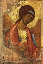 Archanioł Michał (rosyjska ikona), autorstwa Andrieja Rublowa lub Andreja Rubljowa (1360-1430), namalowany między 1410 a 1420