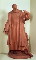 Galileo Galilei (1564-1642) ok. 1630 (terakota)