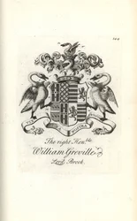 Herb i herb prawego szanownego Williama Greville, 7. Baron Brooke