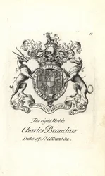 Herb i herb prawego szlachcica Karola Beauclerk