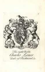 Herb i herb prawego szlachcica Karola Lenosa lub Karola Lennox