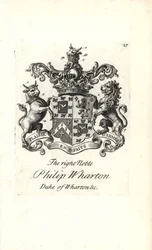 Herb i herb prawego szlachcica Philipa Wharton