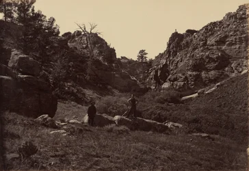 Płyta 10. Diabelska brama, Dale Creek Canon, 1869 r. (zdjęcie)