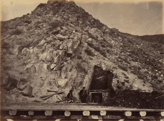 Płyta 28. Złoża węgla w Bear River, 1869 (zdjęcie)
