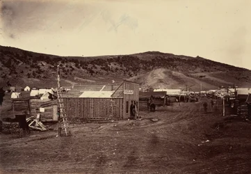 Płyta 29. Bear River City, w pobliżu pól węglowych, 1869 r. (zdjęcie)