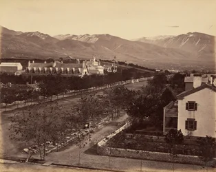Płyta 47. Rezydencja Brighama Younga, 1869 r. (zdjęcie)