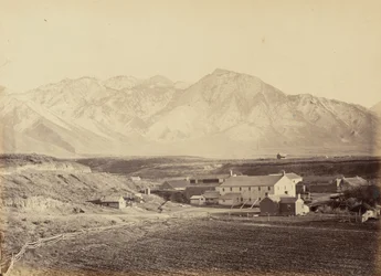Płyta 49. Fabryki bawełny i wełny Brighama Younga, 1869 r. (zdjęcie)