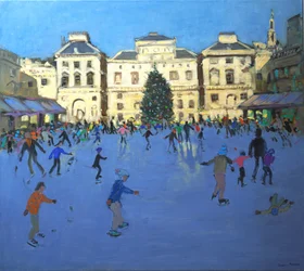 Łyżwiarze, Somerset House, 2012