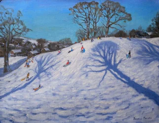 Dwa cienie drzew, Bolehill, Wirksworth, 2009