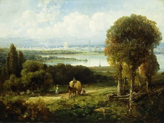 Widok na Waszyngton, D,
