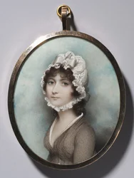 Portret kobiety, koniec lat 90. XVIII wieku.