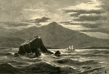 „Góra Tamalpais i czerwony ganek”, 1872.