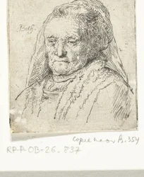 Popiersie portretowe matki Rembrandta