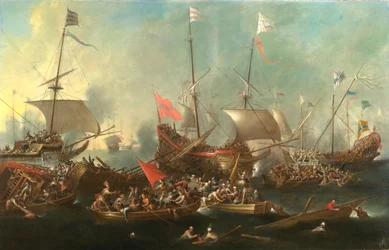 Bitwa pod Lepanto – bitwa morska między chrześcijanami a korsarzami berberyjskimi, 1615-20.