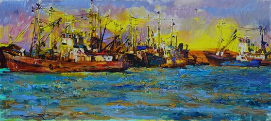 Łodzie rybackie „Sunset”