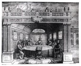 Wielcy Astronomowie z „Prodomus Astronomiae” Jana Heweliusza (1611-87) wydanego w Gdańsku, 1690