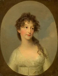 Prawdopodobnie Franciska Krasińska, księżna kurlandzka, ok. 1930 r. 1790.