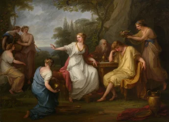 Smutek Telemacha, 1783.