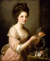Portret Eleonory, hrabiny Lauderdale, ok. 1780-81 (olej na płótnie)
