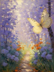 Florals 106, ok. 2024 (olej na płótnie)