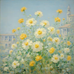 Florals 20, ok. 2020 (olej na płótnie)