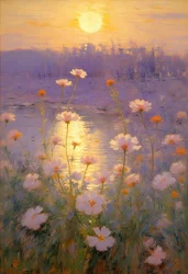 Florals 89, ok. 2023 (olej na płótnie)