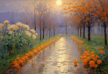 Florals 93, ok. 2023 (olej na płótnie)