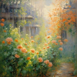 Florals 99, ok. 2024 (olej na płótnie)