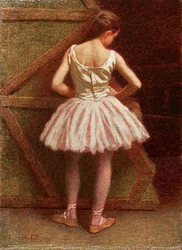 Tancerka w Teatro alla Scala, 1909.