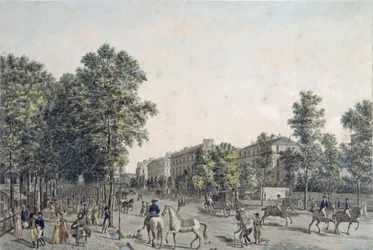 Grands Boulevards w 1804 r.