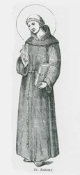 Święty Antoni (litografia)