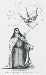 Święta Teresa (litografia)