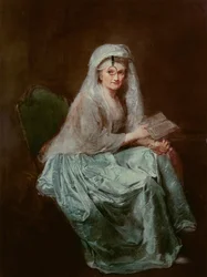 Autoportret z monoklem, 1777